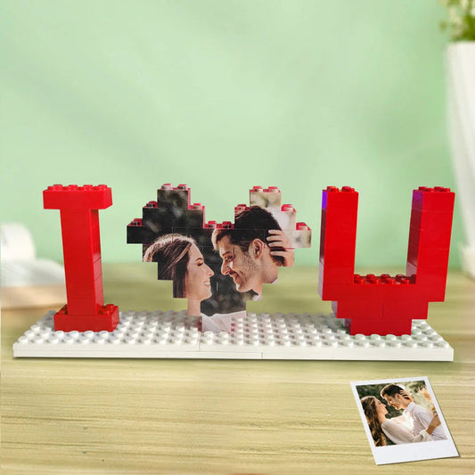 Personalised Brick Puzzles Photo Block Gifts for Lovers