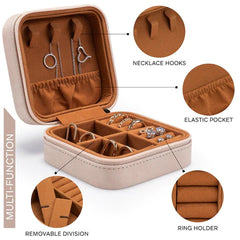 Personalise Leather Jewelry Organizer