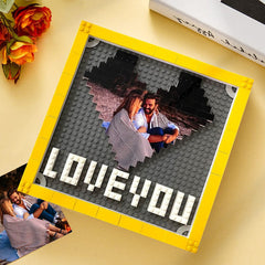 Personalised Brick Puzzles Photo Block Gifts for Lovers