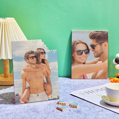 Personalised Brick Puzzles Photo Block Gifts for Lovers