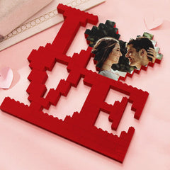 Personalised Brick Puzzles Photo Block Gifts for Lovers